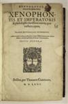 XENOPHON. Omnia, quae extant, opera. 1572